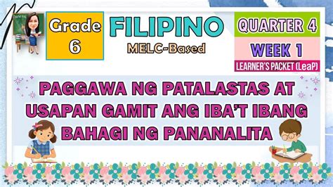 ano ang patalastas|Filipino 6 Quarter 4 Week 1.